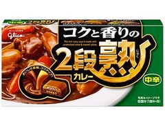 江崎グリコ 2段熟カレー 中辛 商品写真