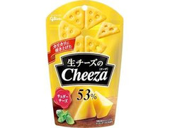 グリコ 生チーズのチーザ チェダーチーズ 袋40g
