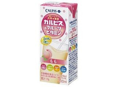 カルピス カルピス＆フルーツビタミン もも パック200ml