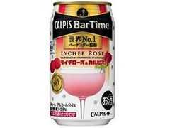 アサヒ CALPIS BarTime ライチローズ＆カルピス