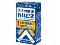 アサヒ 大人の健康 カルピス デイリースタイル L‐92乳酸菌＆1日分のビタミン