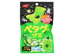 中評価】ノーベル ペタグーグミ メロンソーダ味の感想・クチコミ