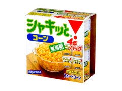 はごろも シャキッとコーン無加糖 箱190g×4