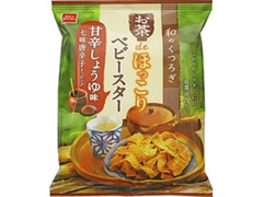 おやつカンパニー 和のくつろぎ お茶deほっこり ベビースター 甘辛しょうゆ味 七味唐辛子トッピング 商品写真