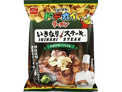 おやつカンパニー ベビースタードデカイラーメン いきなり！ステーキ わさびガーリック味