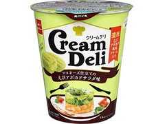 おやつカンパニー クリームデリ マヨネーズ仕立てのえびアボカドサラダ味 商品写真