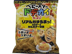 おやつカンパニー ベビースタードデカイラーメン リアルガチうまっ！濃厚チーズカルボナーラ味 商品写真