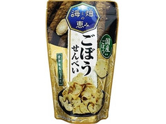 おやつカンパニー 海と畑の恵み ごぼうせんべい 商品写真