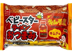 おやつカンパニー 桃屋のキムチの素使用ベビースターラーメンおつまみ キムチ味ピーナッツ入 商品写真