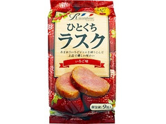 おやつカンパニー レコンパンス ひとくちラスク いちご味 商品写真