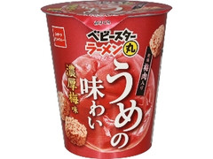 おやつカンパニー ベビースターラーメン丸 うめの味わい 濃厚梅味 カップ59g