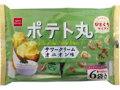 おやつカンパニー ポテト丸 サワークリームオニオン味 商品写真