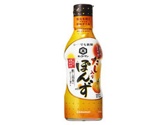 いつでも新鮮 旨みまろやか だし入りぽんず ボトル330ml