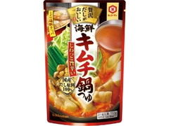 キッコーマン 贅沢だしがおいしい 海鮮キムチ鍋つゆ 袋750g