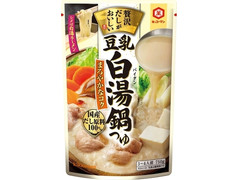 キッコーマン 贅沢だしがおいしい 豆乳白湯鍋つゆ