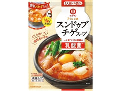 キッコーマン Plus鍋 スンドゥブチゲスープ 袋38g×4