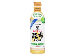 いつでも新鮮 旨み豊かな 昆布しょうゆ ボトル450ml