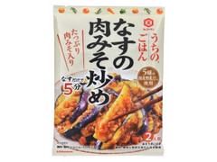 キッコーマン うちのごはん なすの肉みそ炒め