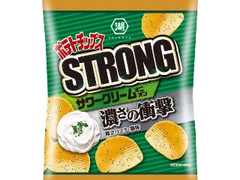 湖池屋 ポテトチップスSTRONG サワークリームオニオン 袋56g