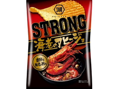 湖池屋 KOIKEYA STRONG ポテトチップス 海老のアヒージョ 商品写真