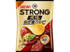 湖池屋 STRONG ポテトチップス 無限ねぎ塩カルビ 商品写真