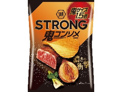 STRONG ポテトチップス 鬼コンソメ 鬼サイズ1.5倍 袋85g