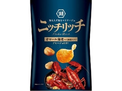 湖池屋 ニッチリッチ オマール海老＆北海道ホタテ アヒージョ仕立て 袋80g