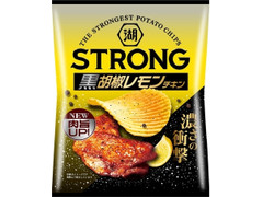 湖池屋 STRONG ポテトチップス 黒胡椒レモンチキン 商品写真