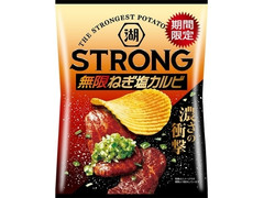 湖池屋 STRONG ポテトチップス 無限ねぎ塩カルビ 商品写真