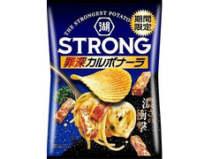 湖池屋 STRONG ポテトチップス 罪深カルボナーラ 商品写真