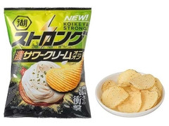 湖池屋 湖池屋ストロング ポテトチップス 濃サワークリームオニオン