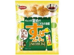 湖池屋 すっぱムーチョプレミアム 香味三昧ぽん酢味 商品写真