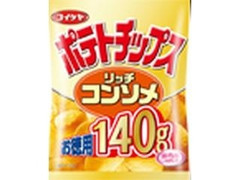 お徳用ポテトチップス リッチコンソメ 袋140g