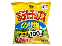 お徳用ポテトチップス のり塩 袋126g