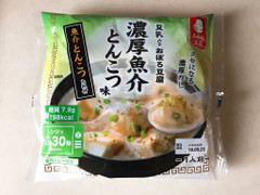 おかめ豆腐 豆乳入りおぼろ豆腐 濃厚魚介とんこつ味 商品写真