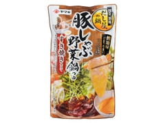 だし屋の鍋 豚しゃぶ野菜鍋つゆ すき焼き仕立て 袋750g