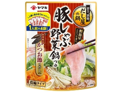 豚しゃぶ野菜鍋つゆ かつお 袋26g×4