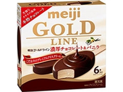 GOLD LINE 濃厚チョコレート＆バニラ 箱6本