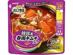 明治 まるごと野菜 韓国風春雨キムチスープ 商品写真