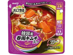 明治 まるごと野菜 韓国風春雨キムチスープ