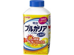 明治 ブルガリアのむヨーグルト 朝の健康フルーツミックス ボトル450g