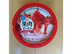 明治 果肉どっさり！ いちごフロート 商品写真