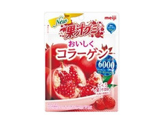 果汁グミ おいしくコラーゲン ざくろ 袋81g