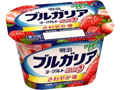 明治 ブルガリア ヨーグルト 脂肪0 さわやか苺 カップ180g