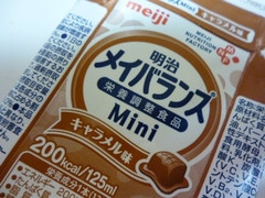 メイバランスMini キャラメル味 パック125ml