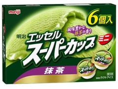 明治 エッセル スーパーカップミニ 抹茶 箱90ml×6