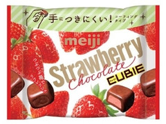 明治 ストロベリーチョコレート CUBIE 袋28g