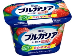 ブルガリアヨーグルト 脂肪0 さわやか苺 カップ180g