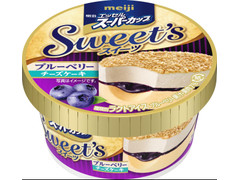 明治 エッセル スーパーカップSweet’s ブルーベリーチーズケーキ