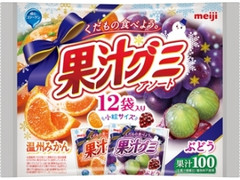 明治 果汁グミアソート 冬期限定パッケージ 袋156g